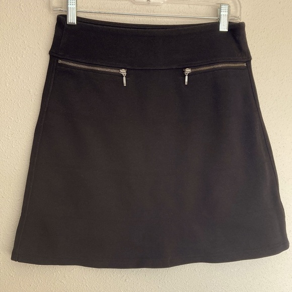 Athleta casual A-line black skirt Size XS - Picture 2 of 7